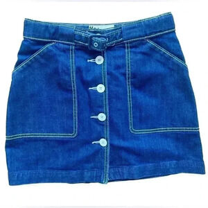 Boutique by Jaeger Denim Mini Skirt Size 8